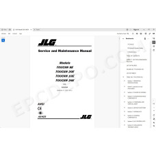 JLG Self Propelled Platform Toucan 8E 10E 20E 26E service manual