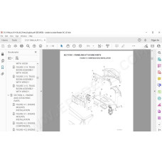 JLG Telehandler R11100 spare parts manual