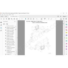 JLG Telehandler R1385 spare parts manual
