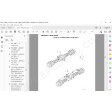 JLG Telehandler R1385 spare parts manual
