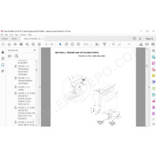JLG Telehandler TF6-42 spare parts manual