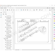 Manitou Forklift M-X 30-2 30-4 50-2 50-4 70-2 S3 E3 parts manual