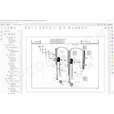 Manitou Forklift ME 418 420 425 430 Serie 2 parts manual
