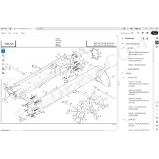 Manitou MLT 840 1040 L 115 / 137 PS JD ST4 S1 spare parts manual