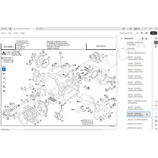 Manitou MLT 840 1040 L 115 / 137 PS JD ST4 S1 spare parts manual