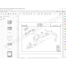 Manitou MT-X 732 Serie D E3 spare parts manual