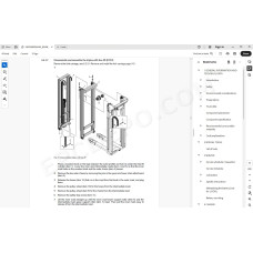 Mitsubishi Forklift MCFA EPC spare parts catalog + service & repair 2025