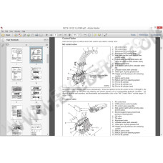 Mitsubishi Forklift MCFE EPC spare parts catalog + service & repair 2025