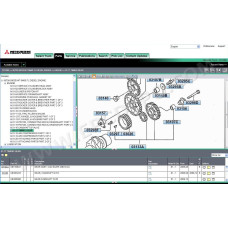 Mitsubishi Forklift MCFS EPC spare parts catalog + service & repair 2025