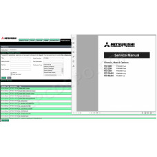 Mitsubishi Forklift MCFS EPC spare parts catalog + service & repair 2025