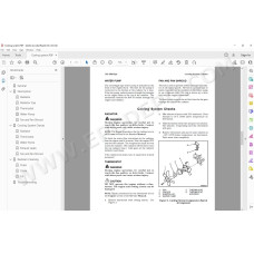 Hyster Forklift S40XM S45XM S50XM S55XM S60XM S65XM service manual