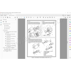 Hyster Forklift S40XM S45XM S50XM S55XM S60XM S65XM service manual