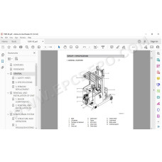 Hyundai Forklift 15BR-9E service & repair manual