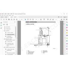 Hyundai Forklift 15BRP-7 18BRP-7 20BRP-7 23BRP-7 service & repair manual
