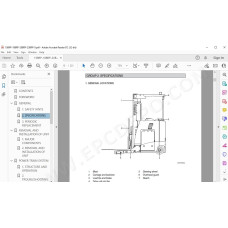 Hyundai Forklift 15BRP-9 18BRP-9 20BRP-9 23BRP-9 service & repair manual