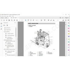 Hyundai Forklift 15BT-7 18BT-7 20BT-7 service & repair manual