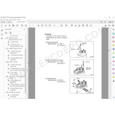 Hyundai Electric Towing Tractor 15P-7 40T-7 service & repair manual