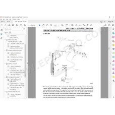 Hyundai Forklift 16B-9F 18B-9F 20B-9F service & repair manual