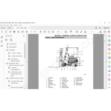 Hyundai Forklift 20BC-7 25BC-7 30BC-7 32BC-7 service & repair manual