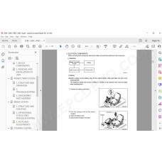 Hyundai Forklift 20BC-9 25BC-9 30BC-9 32BC-9 service & repair manual