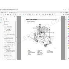 Hyundai Forklift 22B-7 25B-7 30B-7 32B-7 service & repair manual