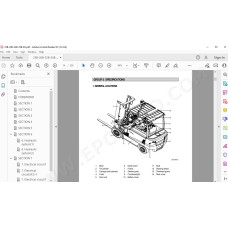 Hyundai Forklift 25B-9U 30B-9U 32B-9U 35B-9U service & repair manual