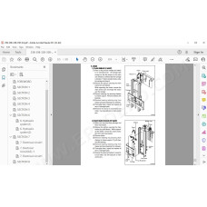 Hyundai Forklift 25B-9U 30B-9U 32B-9U 35B-9U service & repair manual