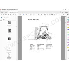 Hyundai Forklift 25DE-7 30DE-7 35DE-7 service & repair manual