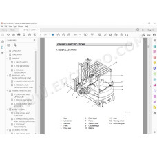 Hyundai Forklift HBF15-3 HBF18-3 service & repair manual