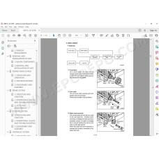 Hyundai Forklift HBF15-3 HBF18-3 service & repair manual