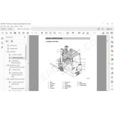 Hyundai Forklift HBF15T-5 HBF18T-5 service & repair manual