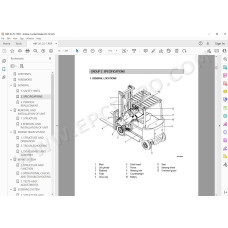 Hyundai Forklift HBF20-7 HBF25-7 HBF30-7 HBF32-7 service & repair manual