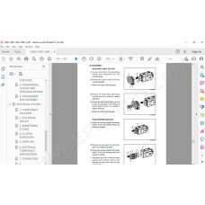 Hyundai Forklift 100D-7 120D-7 135D-7 160D-7 service & repair manual