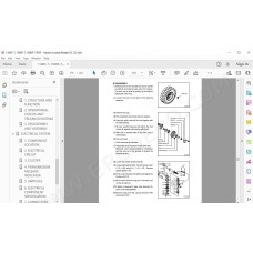 Hyundai Forklift 110DF-7 130DF-7 160DF-7 service & repair manual