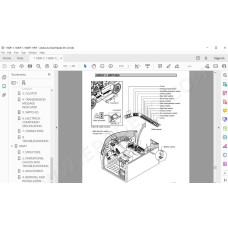 Hyundai Forklift 110DF-7 130DF-7 160DF-7 service & repair manual