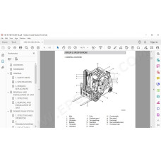 Hyundai Forklift 15D-9S 18D-9S 20D-9S service & repair manual