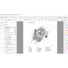 Hyundai Forklift 22D-9 25D-9 30D-9 33D-9 35DA-9 service & repair manual