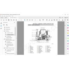 Hyundai Forklift 22D-9E 25D-9E 30D-9E 33D-9E service & repair manual