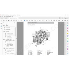 Hyundai Forklift 22D-9S 25D-9S 30D-9S 33D-9S service & repair manual