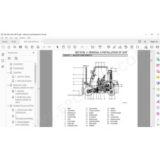 Hyundai Forklift 22D-9T 25D-9T 30D-9T 33D-9T service & repair manual