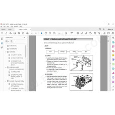 Hyundai Forklift 250D-7E service & repair manual