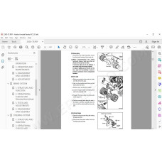 Hyundai Forklift 250D-7E service & repair manual