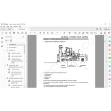 Hyundai Forklift 250D-9 service & repair manual