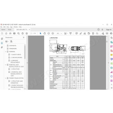 Hyundai Forklift 35D-7E 40D-7E 45D-7E 50D-7AE service & repair manual