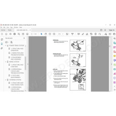 Hyundai Forklift 35D-7E 40D-7E 45D-7E 50D-7AE service & repair manual