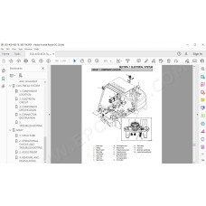 Hyundai Forklift 35D-7E 40D-7E 45D-7E 50D-7AE service & repair manual