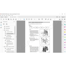 Hyundai Forklift 35D-9 40D-9 45D-9 50DA-9 service & repair manual