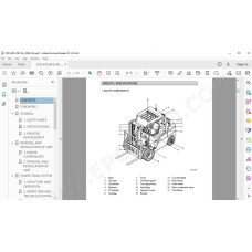 Hyundai Forklift 35D-9A 40D-9A 45D-9A 50DA-9A service & repair manual