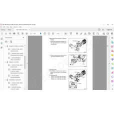 Hyundai Forklift 35D-9A 40D-9A 45D-9A 50DA-9A service & repair manual