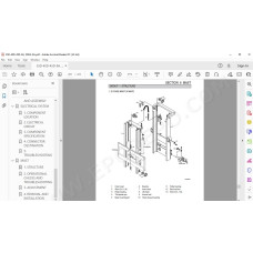 Hyundai Forklift 35D-9A 40D-9A 45D-9A 50DA-9A service & repair manual